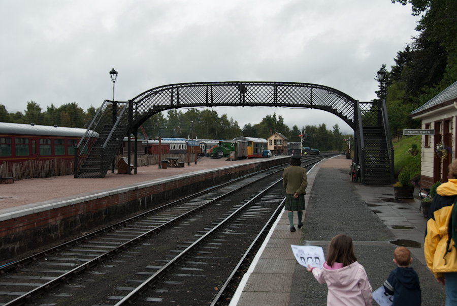 Strathspey Railway, Boat of Garten Station, Footbridge